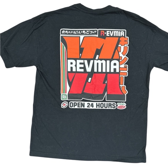 Rev Mia Addicted to Speed Instagram Sensation Black Graphic T-Shirt for Men - Picture 1 of 6